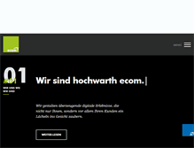 Tablet Screenshot of hochwarth-ecom.de